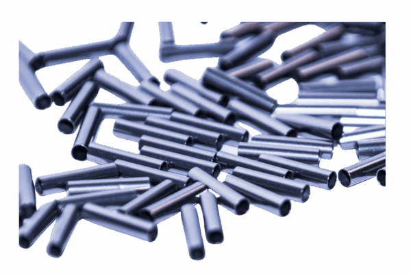 Titanium crimps