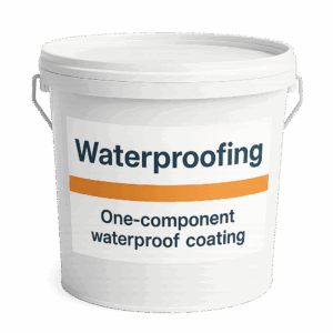Waterproofing and mortars